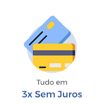 Até 3x Sem juros